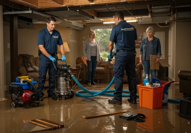 Basement Water Extraction and Removal Techniques process in Center, TX